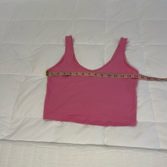 Tops - Hollister bright pink Crop Top Size Medium